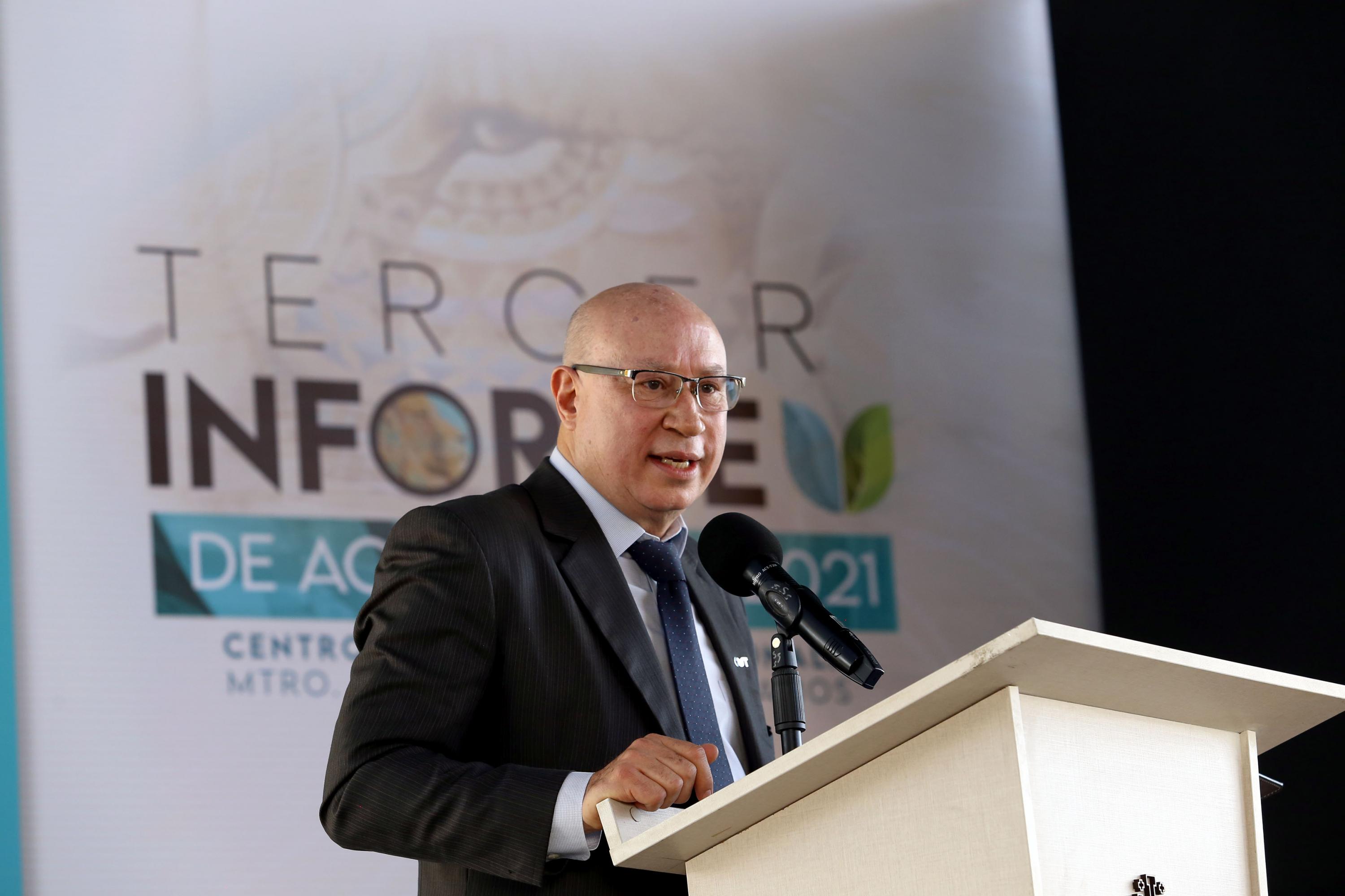 Mtro. José Alfredo Peña, rinde su tercer informe de actividades 