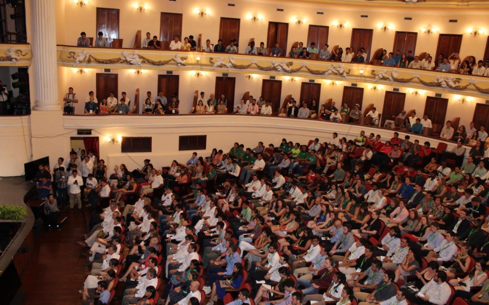 vista de foro donde se realizo el evento