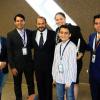 Rector Ricardo Villanueva con asistentes del congreso