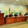 En la inauguración del evento.