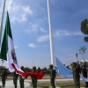 SE IZAN BANDERAS EN LA NUEVA PLAZA PARÍS DEL CUT 