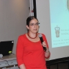 Inicio del Club de Astronomía, en foto la Dra. Rosa Martha Torres